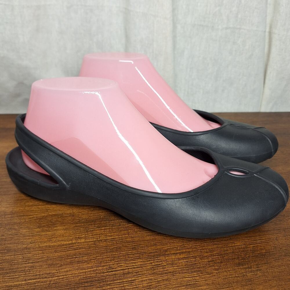Crocs Women's Olivia II Flat slingback comfort shoes business casual dressy